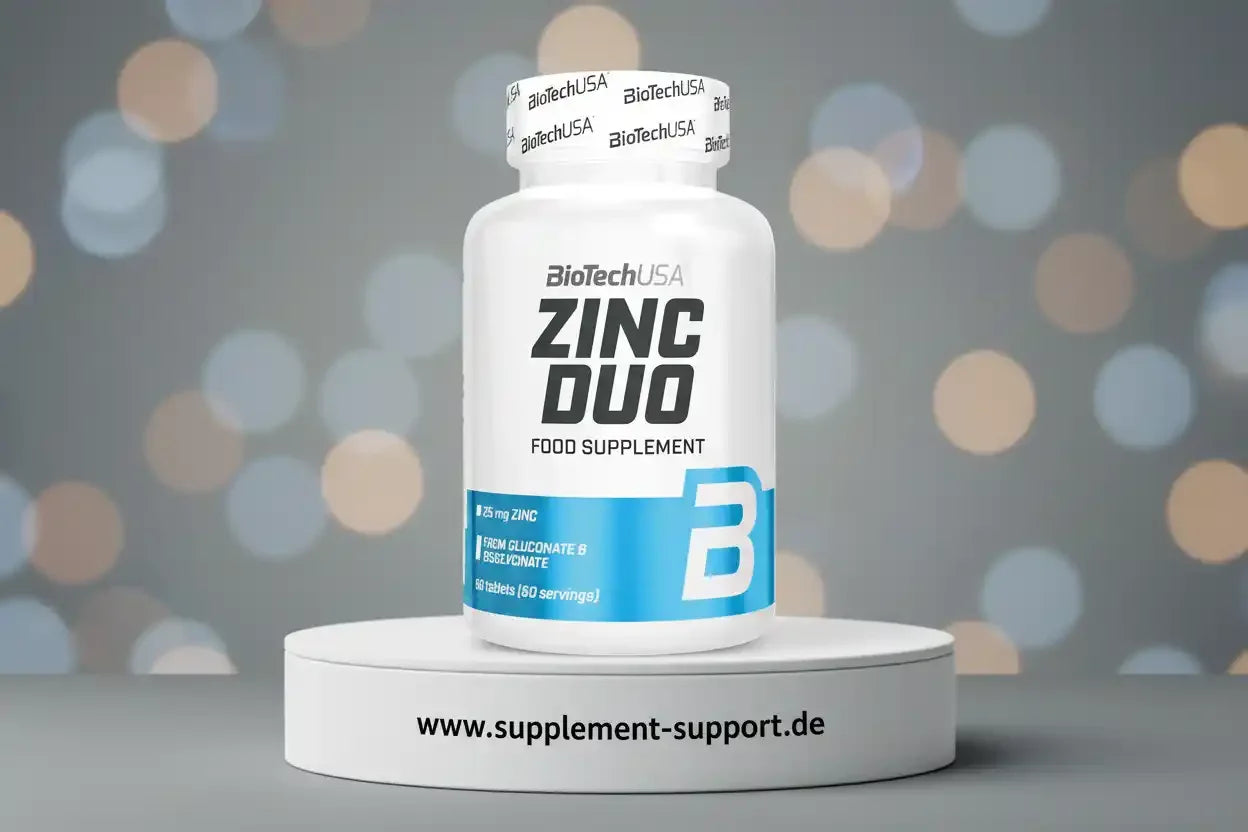 Zinc Duo - 60 Tabletten á 25mg - Supplement Support