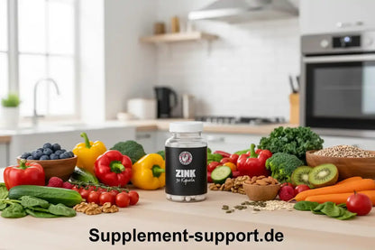 Zink Citrat 90 Vegan Kapseln 25mg - Supplement Support